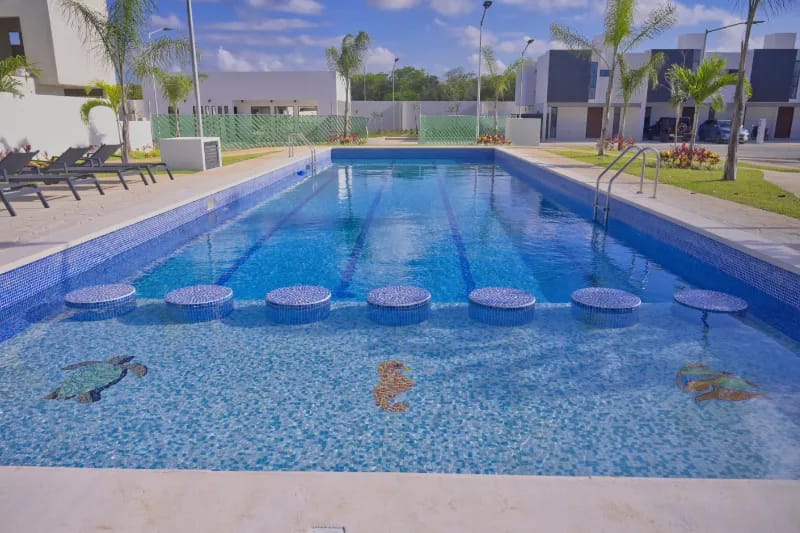 Alberca de la Rioja 2 en cancun